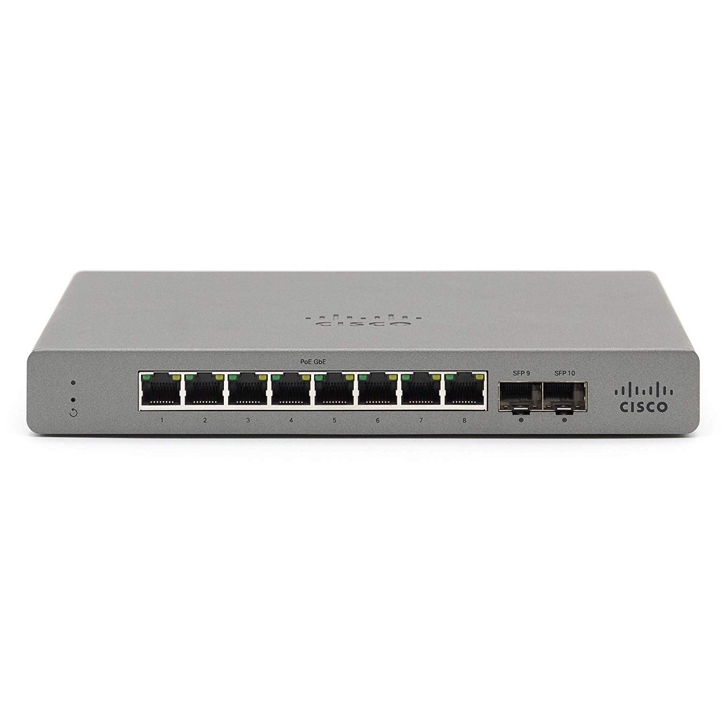 Meraki Go GS110 8 Port Cloud Managed (PoE) Network Switch – GS110