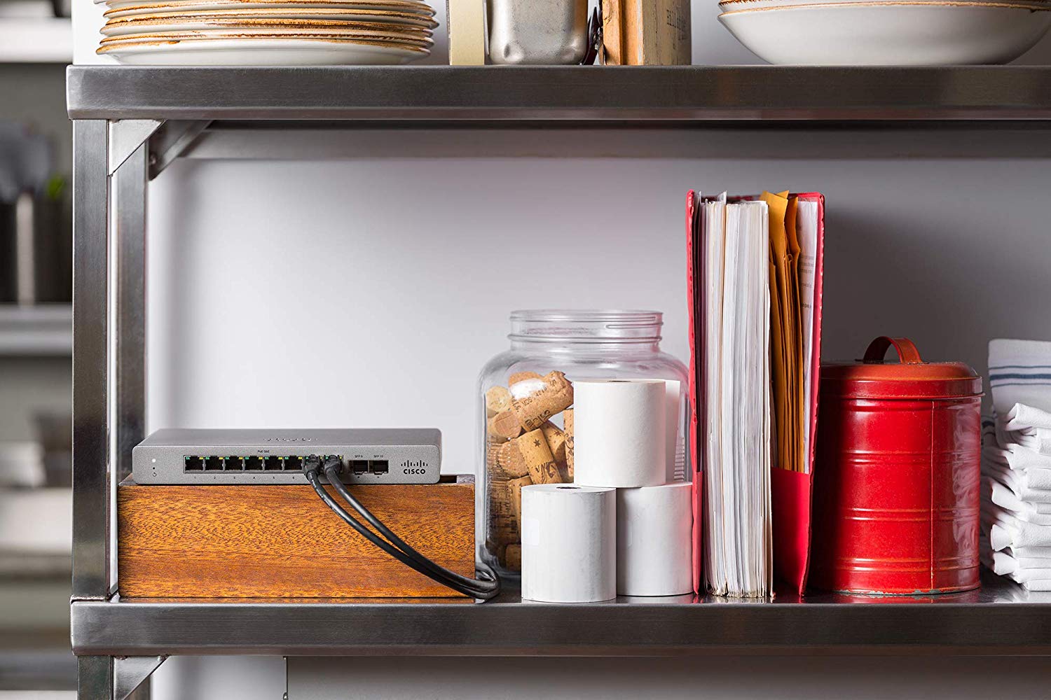 Meraki Go GS110 8 Port Cloud Managed (PoE) Network Switch – GS110